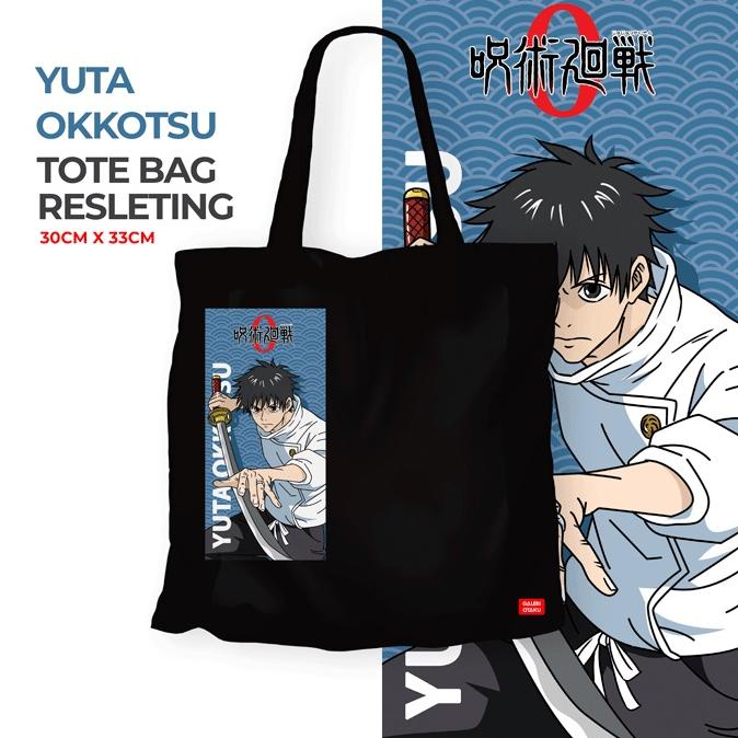 Terlaris Tote Bag Kanvas Jujutsu Kaisen /Toge Inumaki / Gojo Satoru / Anime / Sukuna . , .,