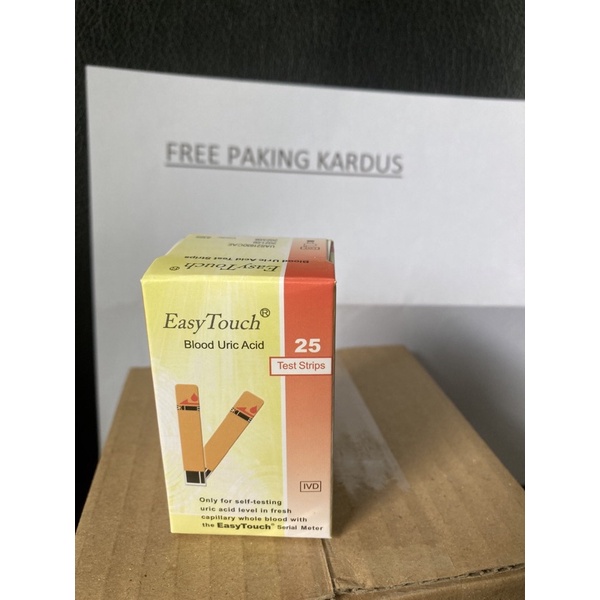 Stik asam urat easy touch strip asam urat easy touch