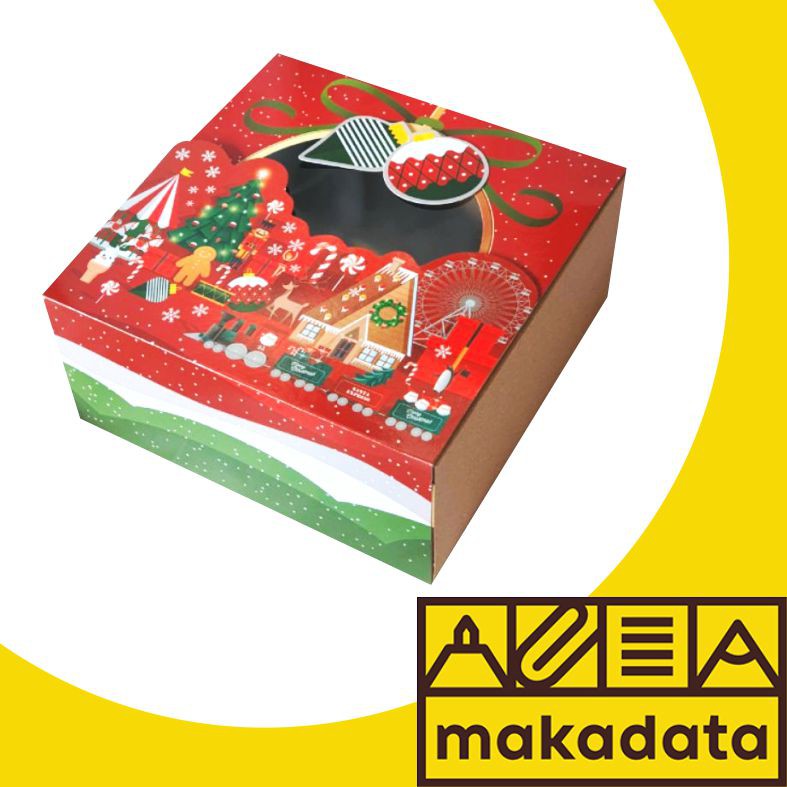 

BOX NATAL / BOX KUE / KARDUS HAMPERS NATAL CB2210 MURAH