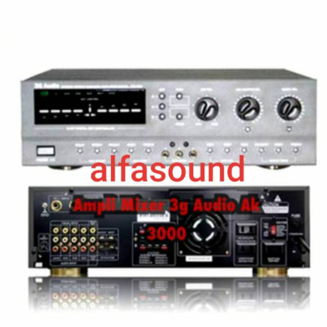 Amplifier Karaoke 3G Audio AK3000 AK 3000 Original