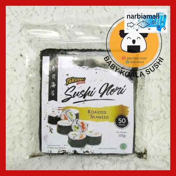 

U8Tyuj7- Nori Halal Tokinori 50 Lembar | Rumput Laut Sushi Yakinori Kimbab E4Wr46-