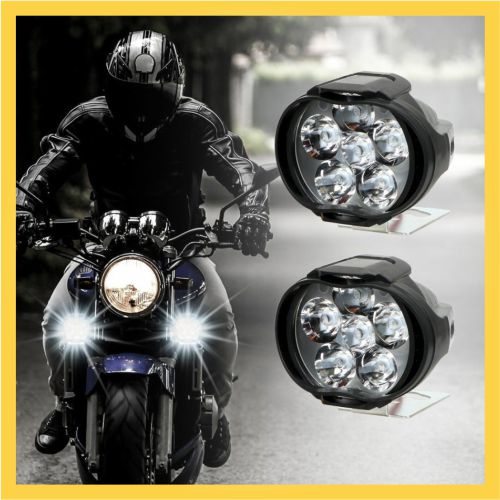 LAMPU TEMBAK SOROT SPION 6 WATT LED TERANG / LAMPU SOROT MOBIL MOTOR