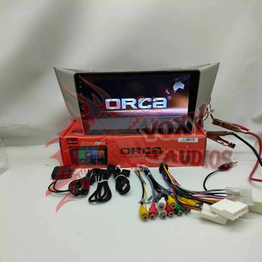 Head Unit Android Orca Eco Toyota Harrier - Lexus 9 inch