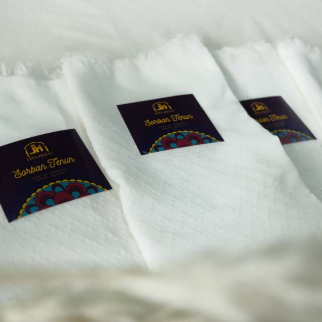 SORBAN SURBAN OLEH OLEH HAJI UMROH PUTIH MURAH SRP