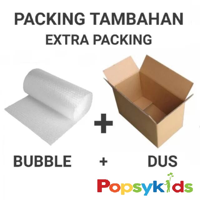 Extra Packing Bubble Wrap dan Dus