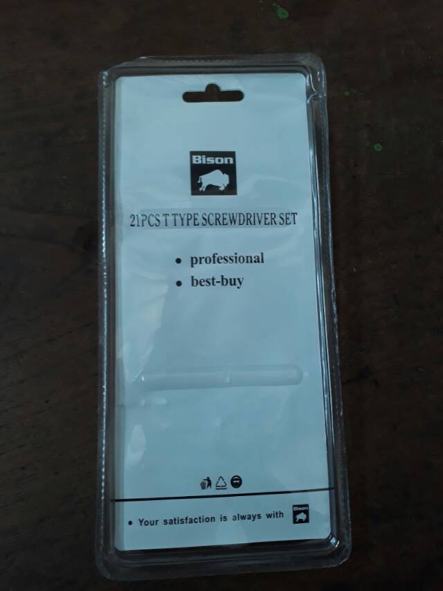 Obeng Socket 21 pcs merk bison