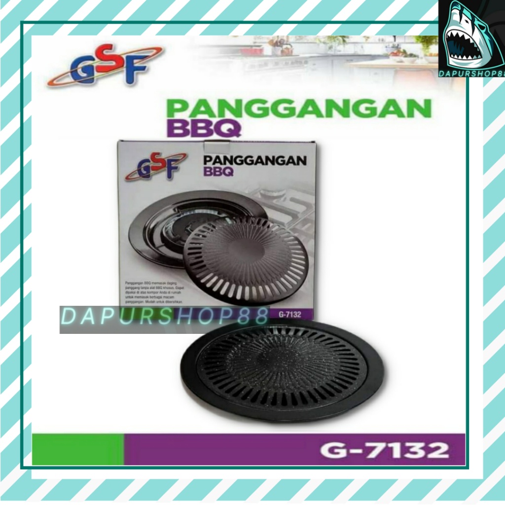 PANGGANGAN BULAT BBQ / ALAT PANGGANG BBQ GRILL / BBQ GSF 7132 / BBQ GSF G-7132 / BBQ GSF G 7132