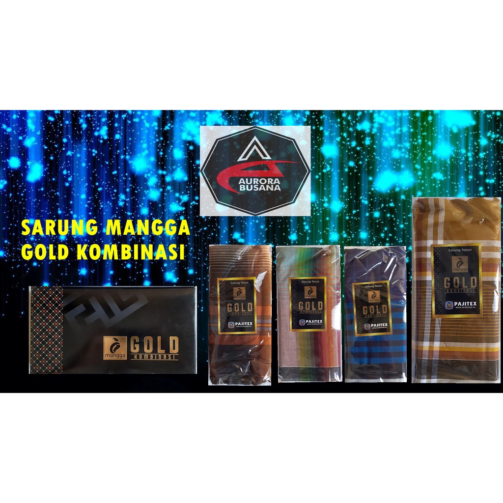 SARUNG MANGGA GOLD KOMBINASI