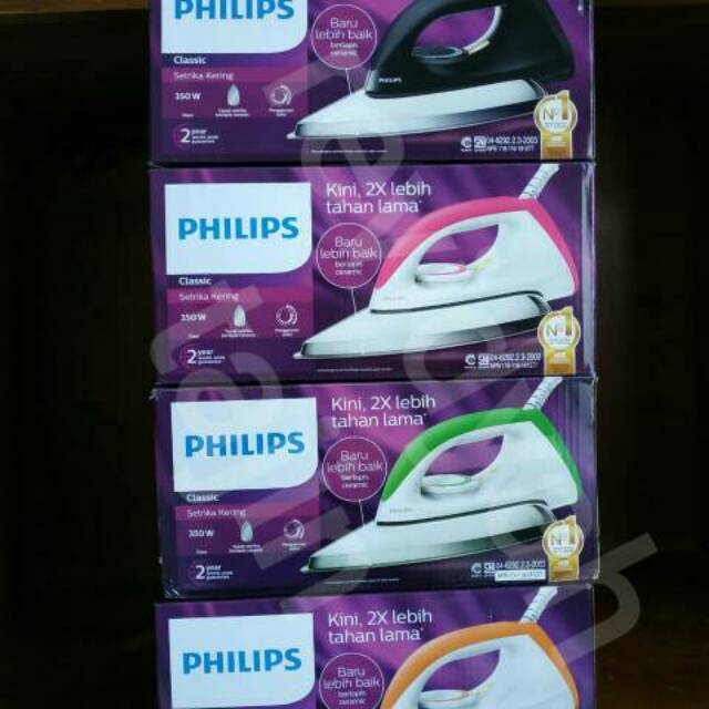 PHILIPS Setrika HD1173 Garansi Resmi - HD 1173