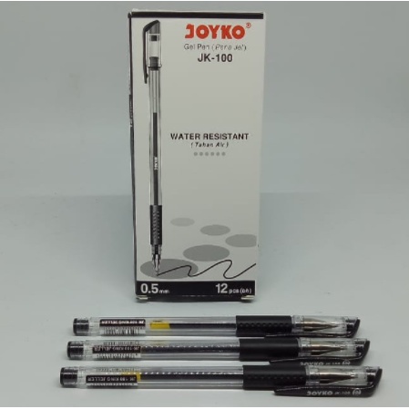 

[UWA]PULPEN JOYKO JK-100 / PULPEN HITAM / PULPEN GEL / PULPEN MURAH