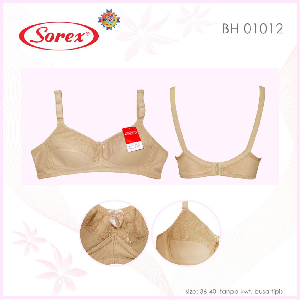 BRA BH 01012 TANPA KAWAT SOREX