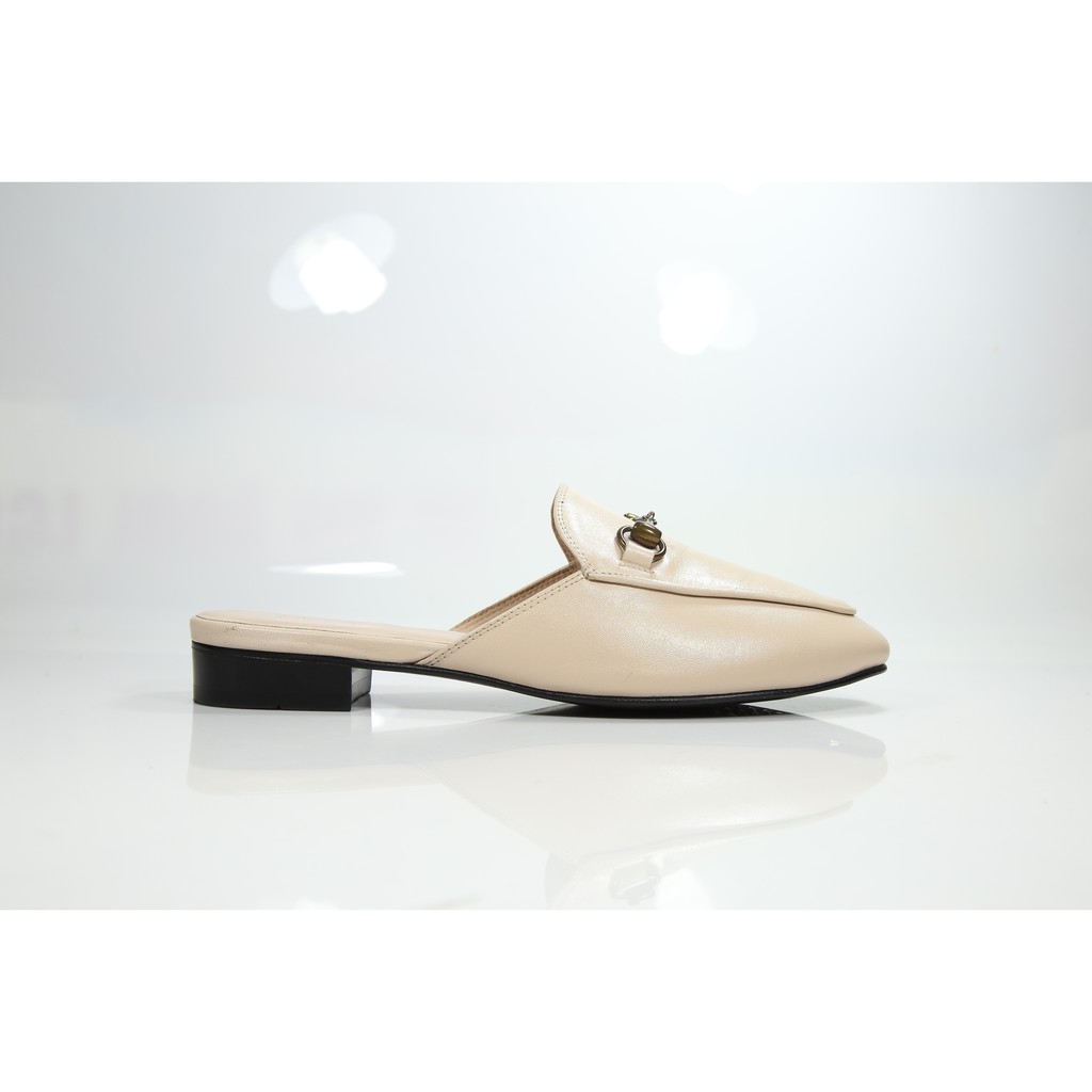 Elle - Ladies Flat Sandal Beige 40106