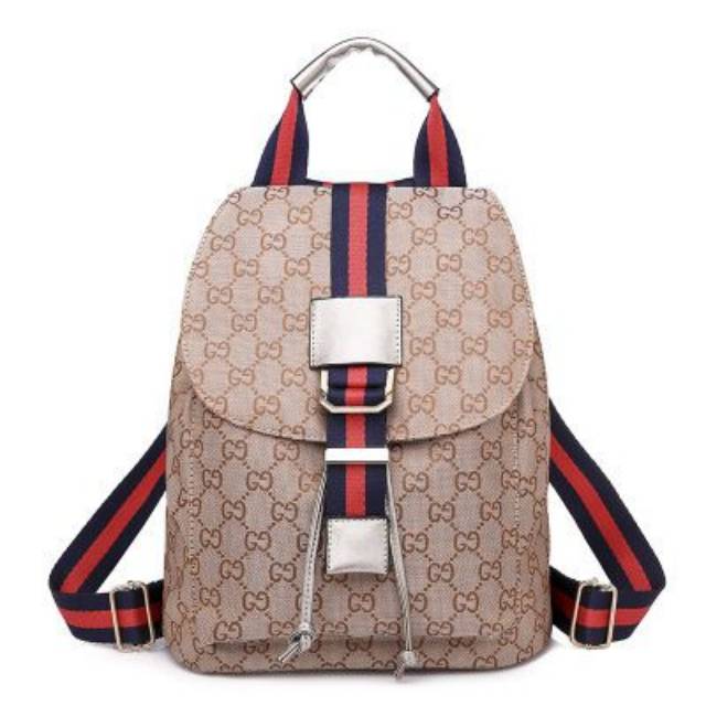 [TAS422] TAS WANITA IMPOR FASHION KOREA RANSEL MOTIF CHANEL