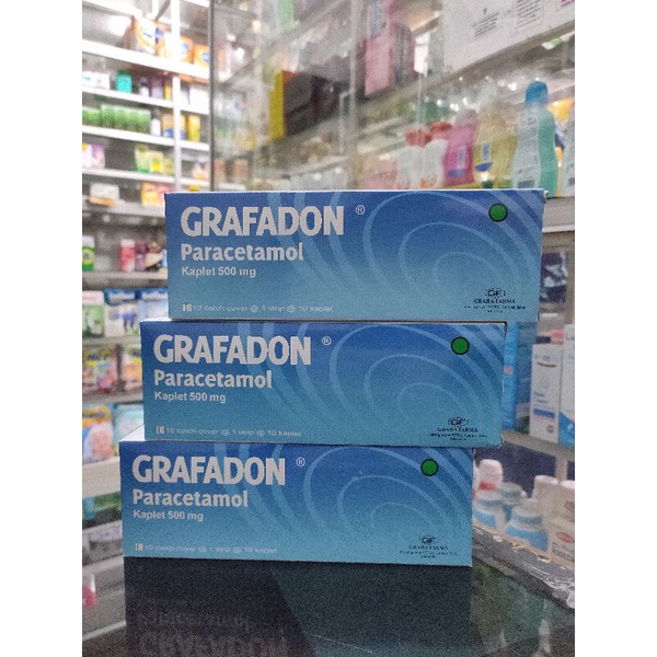 GRAFADON 1 BOX ISI 10 STRIP paracetamol 500 mg
