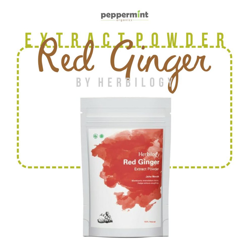 

Herbilogy Red Ginger Extract Powder / Bubuk Jahe Merah (100 gram)