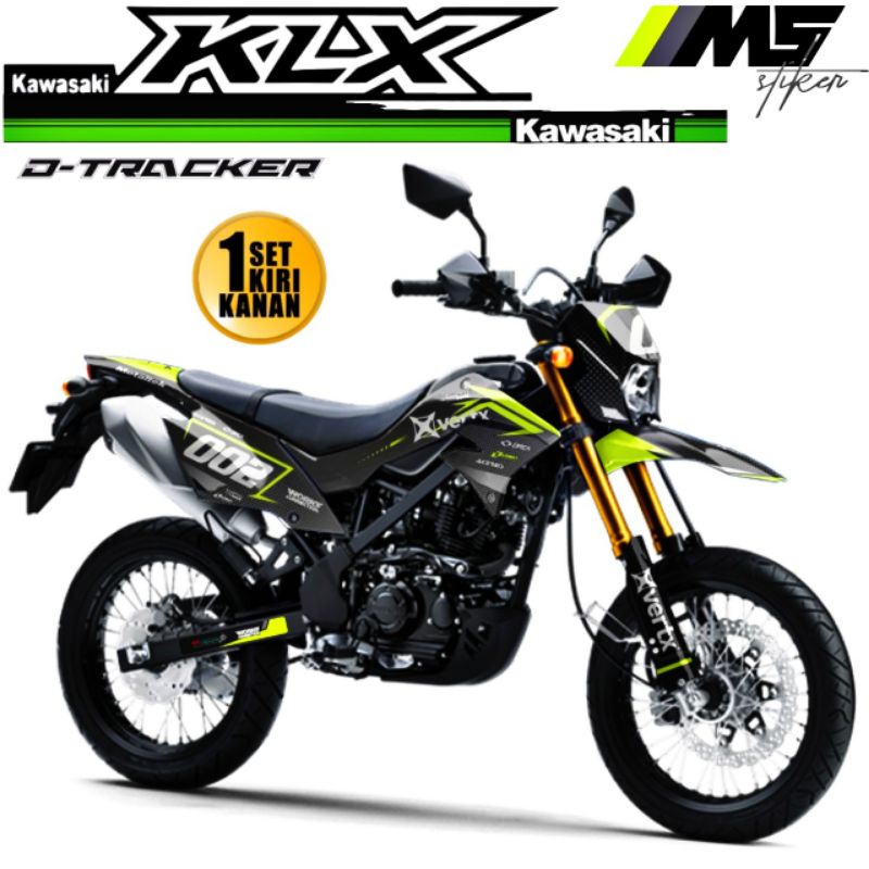 Decal Sticker Striping Variasi Fullbody KLX DTRACKER 150 2016-2022 - Decal DTRACKER New - Decal DTRA