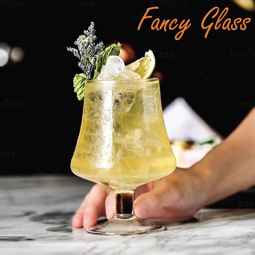 Gelas Brandy 450ml Kristal Bourbon Cocktail Mojito Jus Juice Libbey Snifter Kaca Kaki Glass Cognac