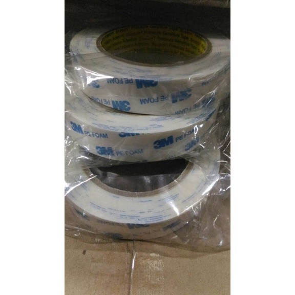

Hot Sale Double Tape 3M Fe Foam White 24 Mm X 4 Mtr Hemat