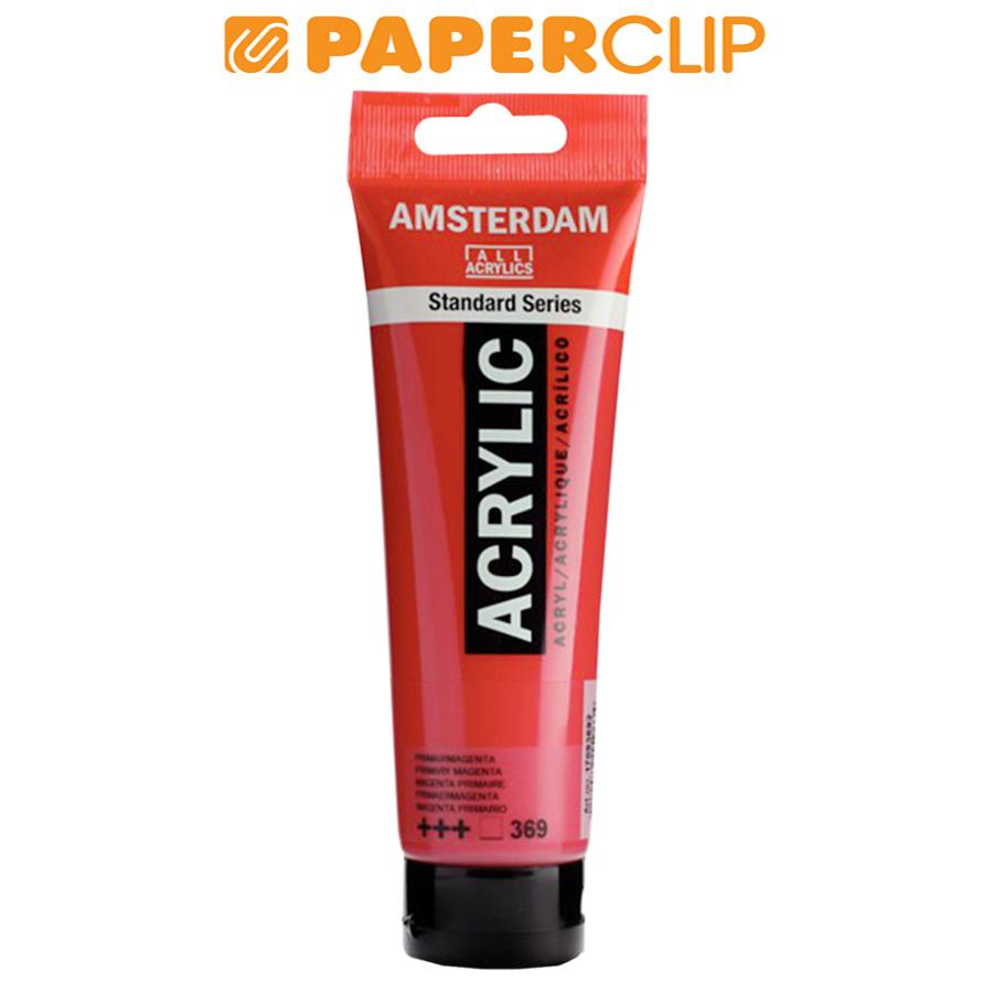 

CAT ACRYLIC AMSTERDAM 17093692AAC 120ML S1 PRIMARY MAGENTA