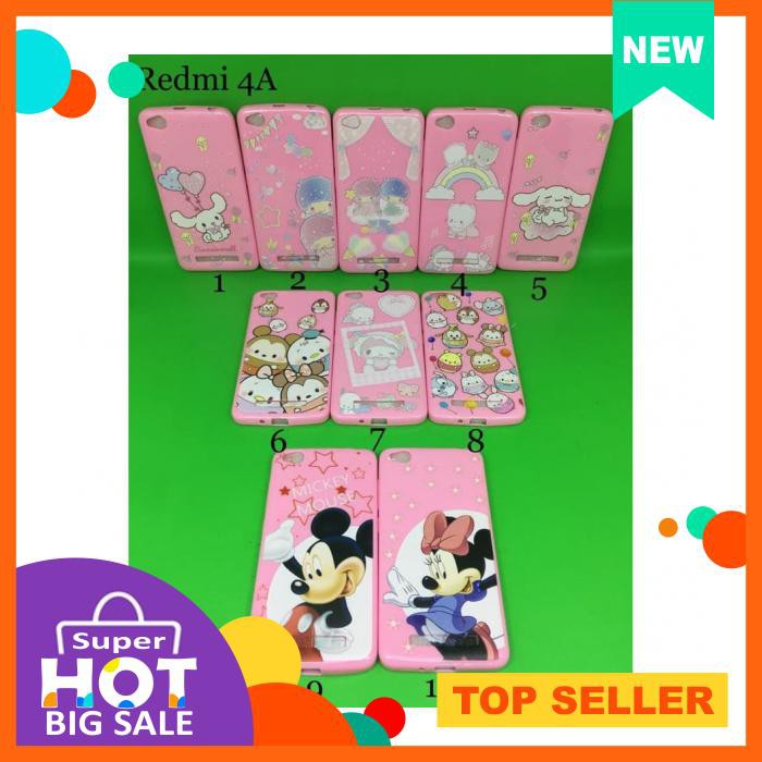 New Case Karakter Xiaomi Redmi 4A / 6A / 5 Plus / 5X / A1 / Note 5 / Note 5 Pro / Note 5A