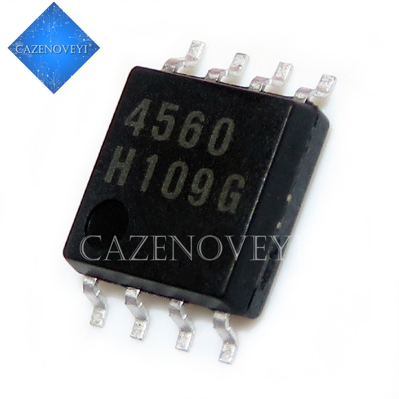 10pcs / Lot Njm4560M Njm4560 4560m 4560 Sop-8 Dual Operational Amplifier