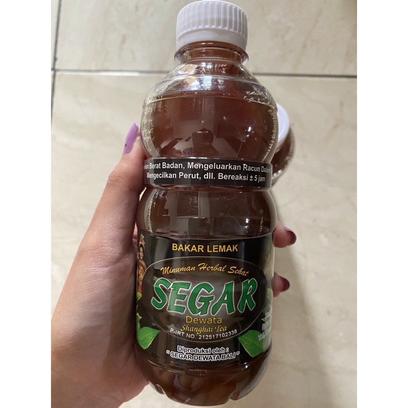 

SEGAR DEWATA minuman herbal untuk detox turunkan berat badan