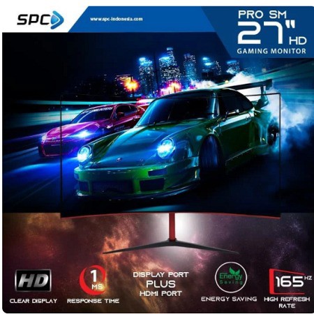 MONITOR LED SPC GAMING PRO SM-27HD 27" | 27INCH CURVED FULL HD HDMI