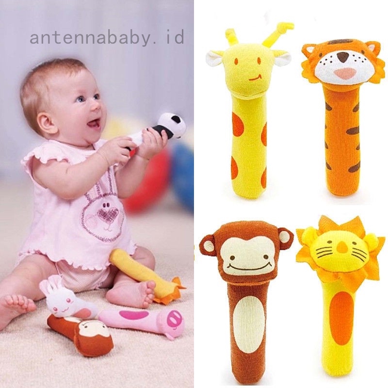 baby rattles and squeeze toys