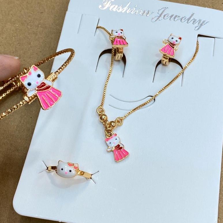kalung set anak hellokitty xuping (KODE B1948)
