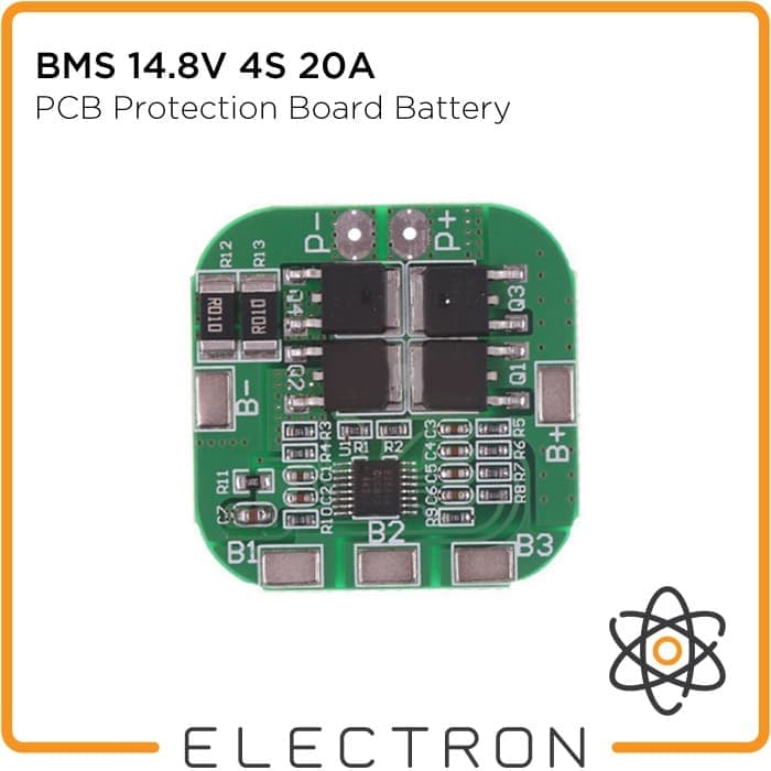 BMS 4S Battery Protection Charging Board 4S 18650 3.7V 4.2V 20A