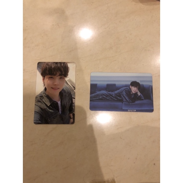 [DAMAGE] BTS SUGA POB BUTTER PHOTOCARD BUNDLE