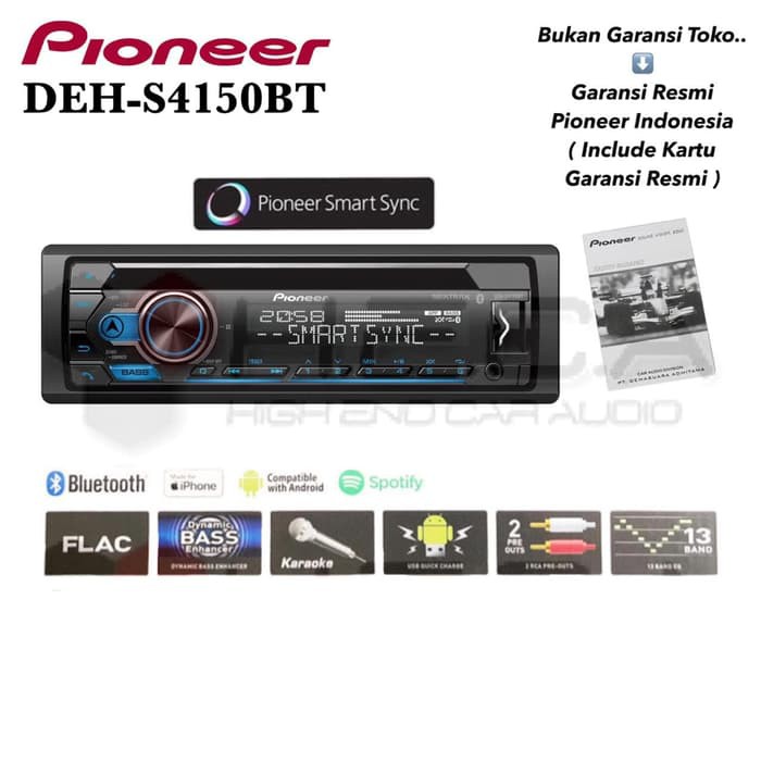 pioneer single din car stereo