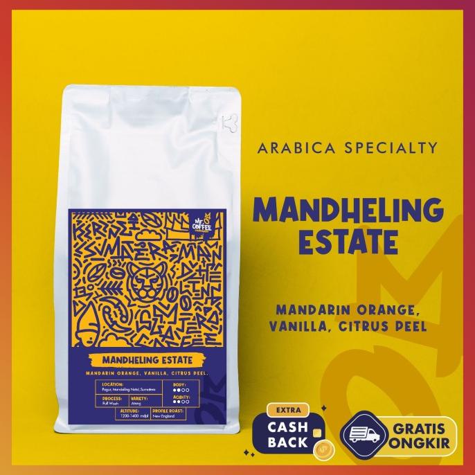 

Biji Kopi Arabika ASLI Mandheling 500g |Specialty Arabica Coffee -Diskon Besar