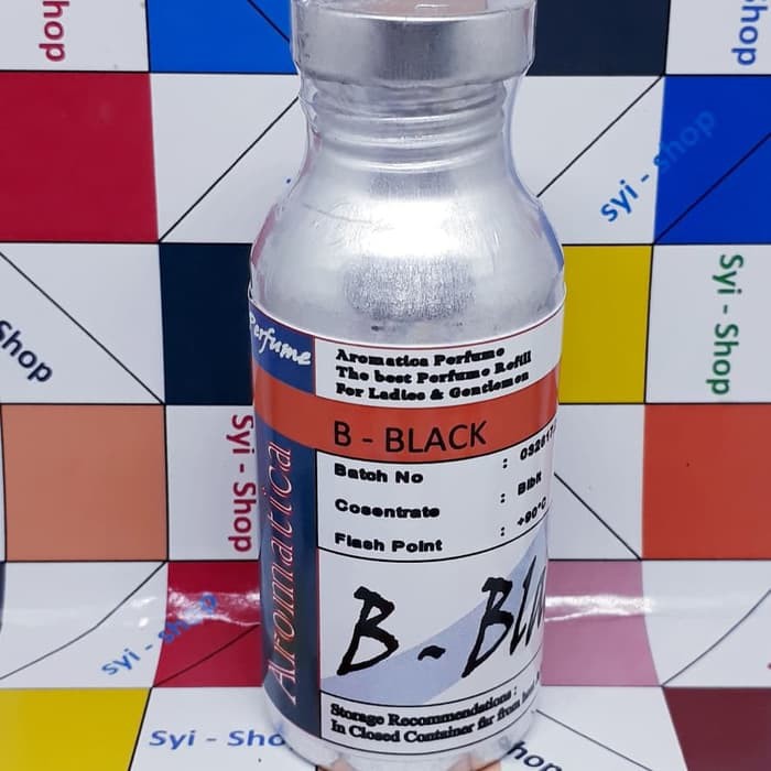 Bibit Parfum BVLGARI BLACK Non Alkohol 100ml SEGEL  ER-172