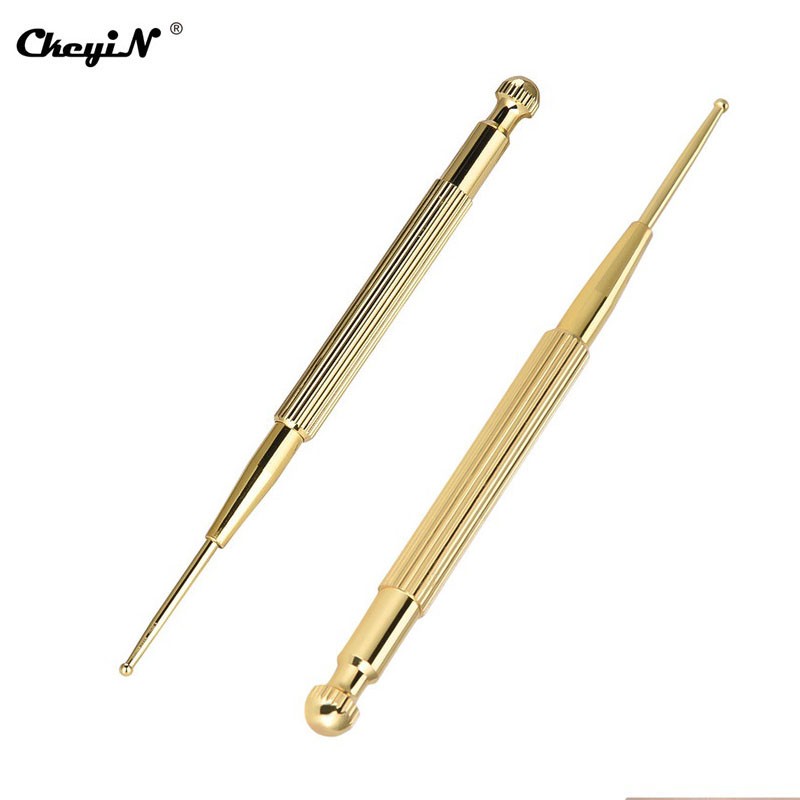 

CkeyiN Pen Pijat Titik Akupuntur Bahan Tembaga Kuningan