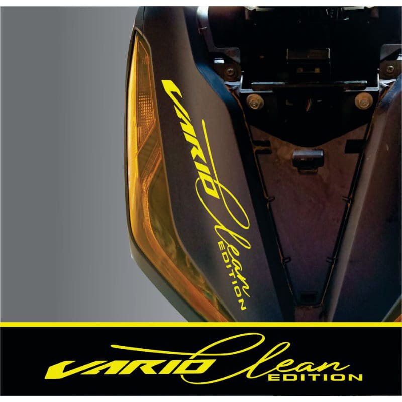 stiker cutting logo Honda vario/pcx/beat/adv stiker variasi motor matic