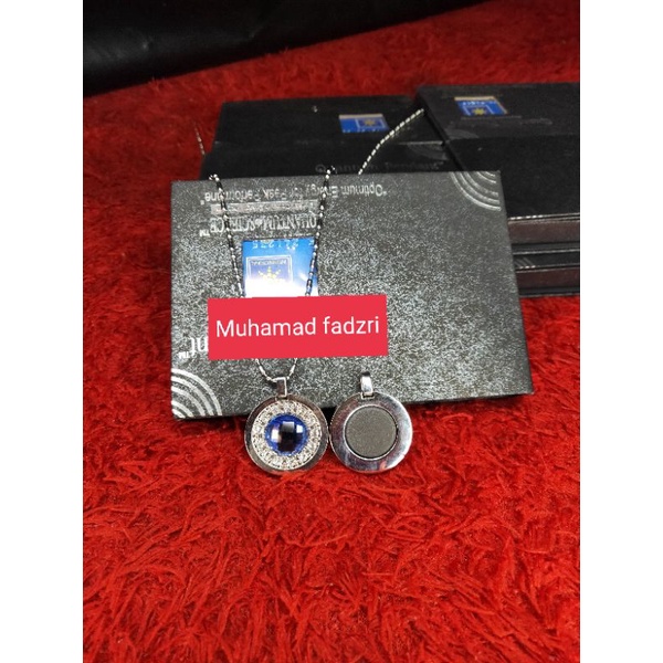 Kalung kesehatan Quantum pendant ion negatif
