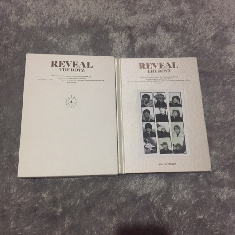 ALBUM THE BOYZ REVEAL BOY VER ONLY