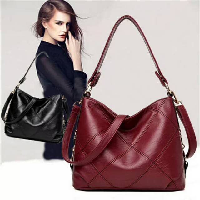 TAS SELEMPANG WANITA FLASE. ID IMPORT KULIT PREMIUM HARGA PROMO LIANA T4482D1