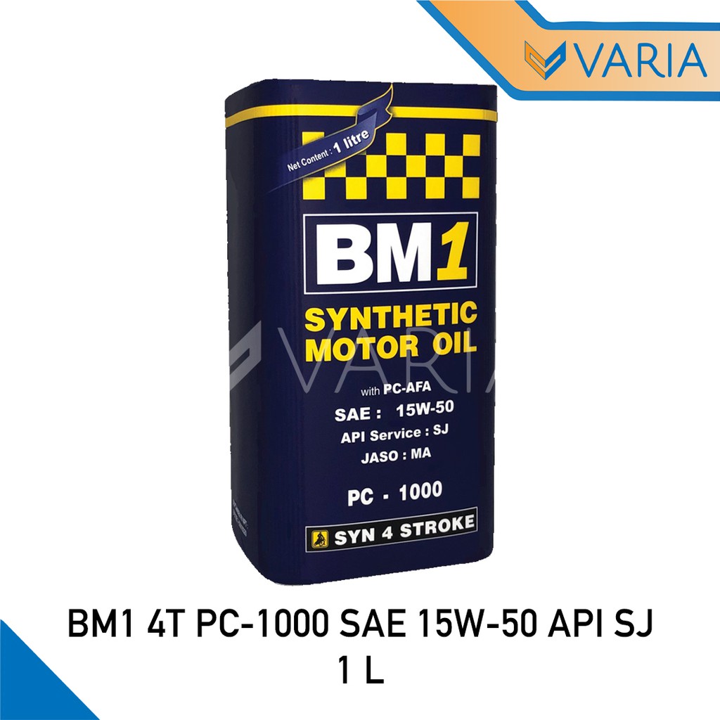 BM1 Oli Motor 4T PC 1000 PC1000 15W-50 SJ 1 L