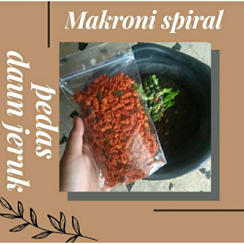 

makroni spiral daun jeruk