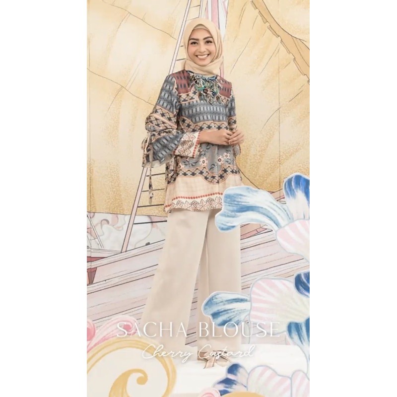 Sacha blouse by wearing klamby