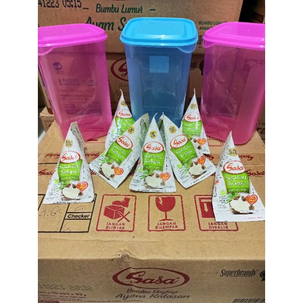 

Santan Sasa 65ml x 8pcs Free Toples 1 Liter