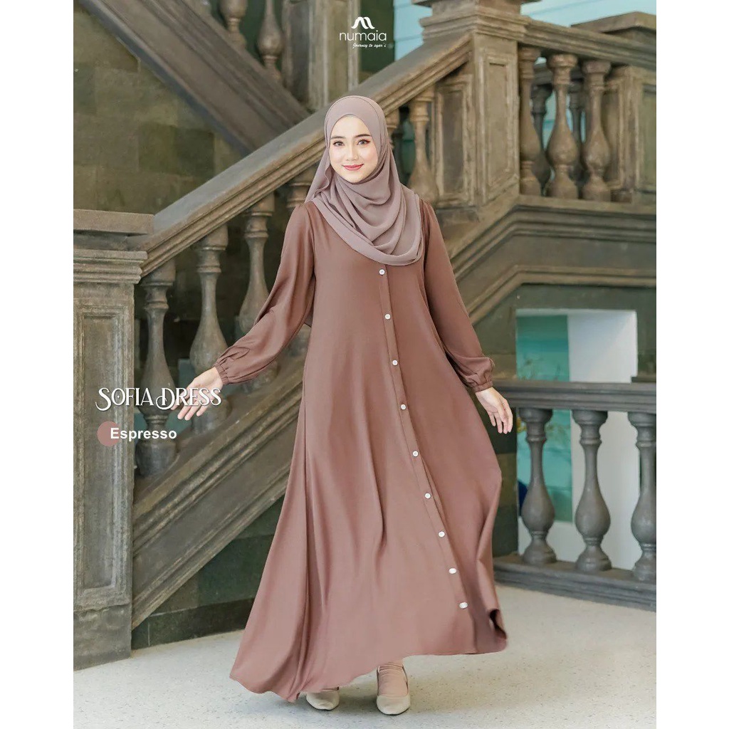 Grosir Midi Dress Tunik Termurah Sojin Midi Dress Jumbo LD 120 Cm // Rachel Midi Dress // Gamis