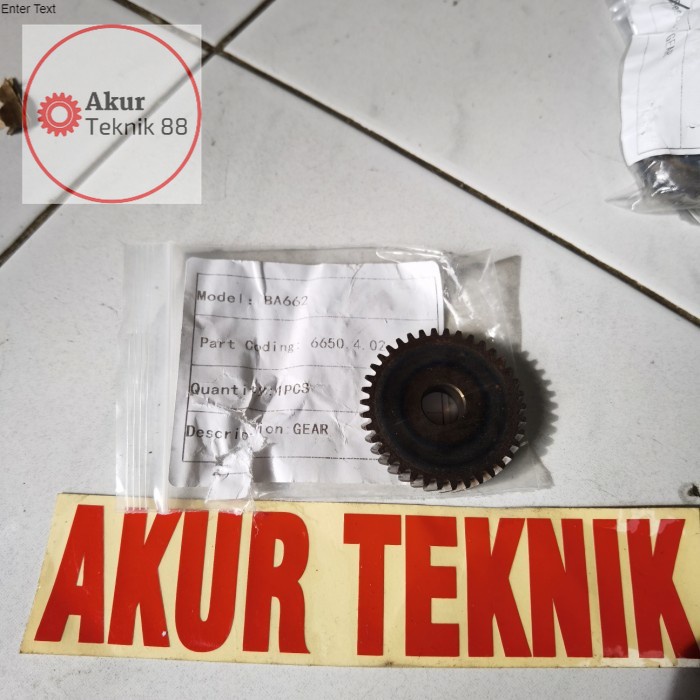 gear gigi Bor DOLIZ BA 652/662 DOLIZ ORIGINAL
