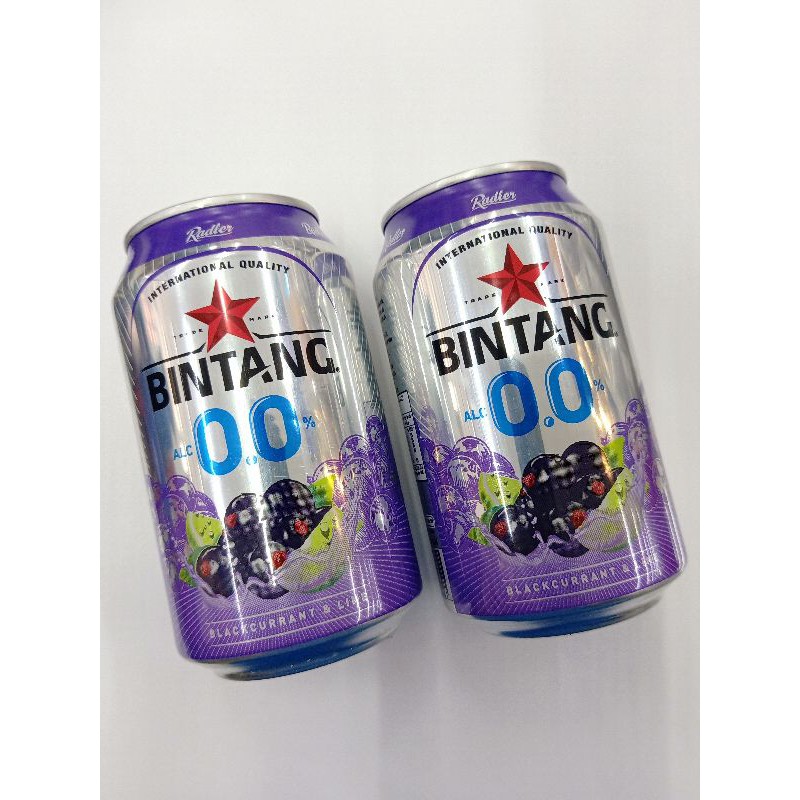BINTANG ZERO BLACKCURRANT & LIME 330 ML