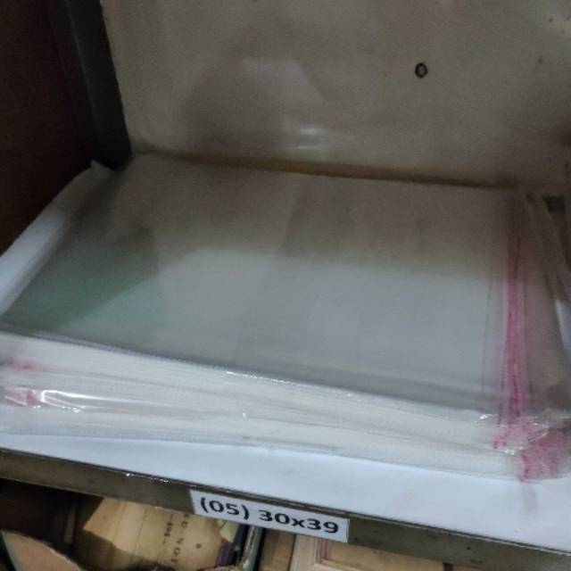PLASTIK OPP TEBAL 05 Plastik OPP 25x35 30x39 35x39 0.5