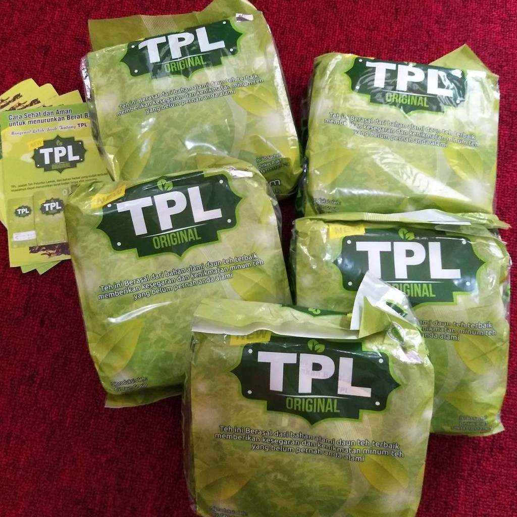 

TERMURAH Original Teh Peluntur Lemak New TPL Pelangsing 60 sachet