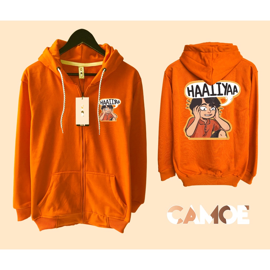 Jaket Hoodie Zipper Uncle Roger Haaiiyaa Haiya