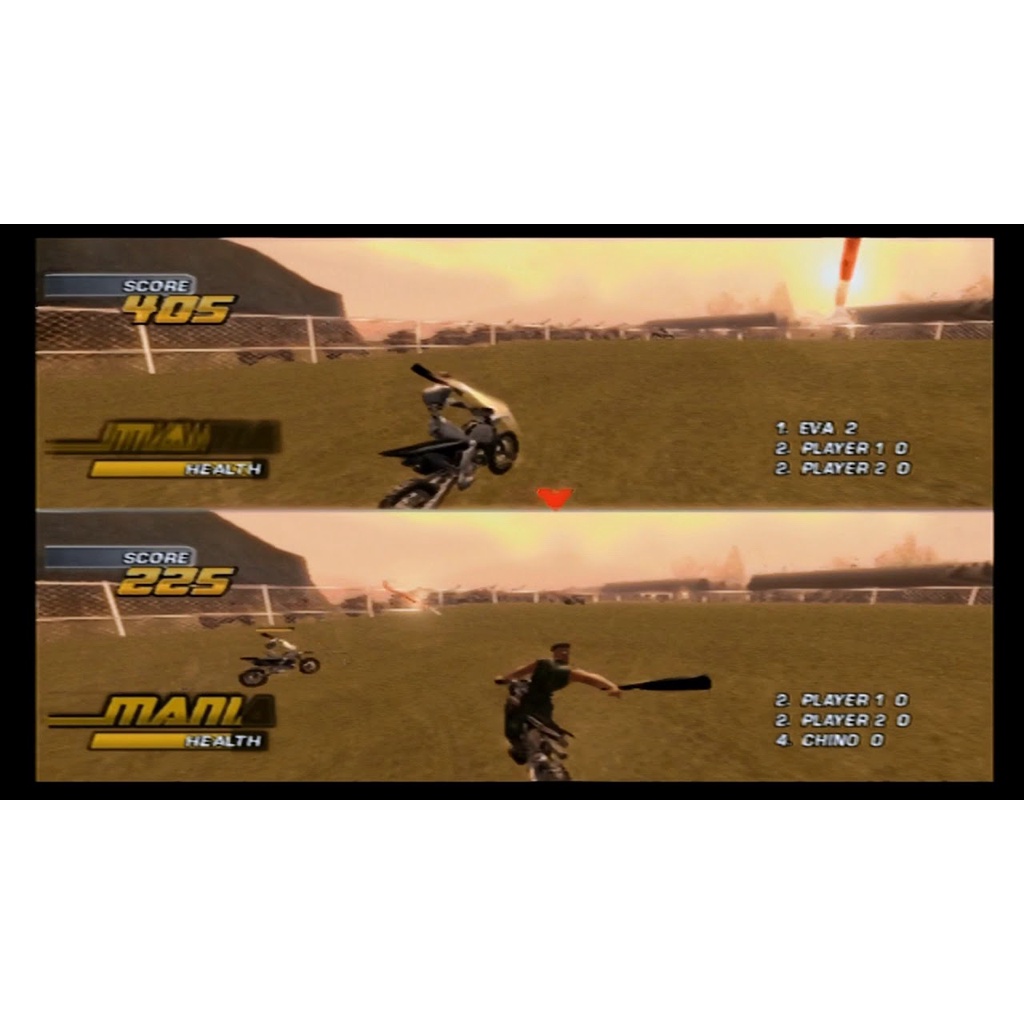 Kaset PS 2 Motocross Mania 3